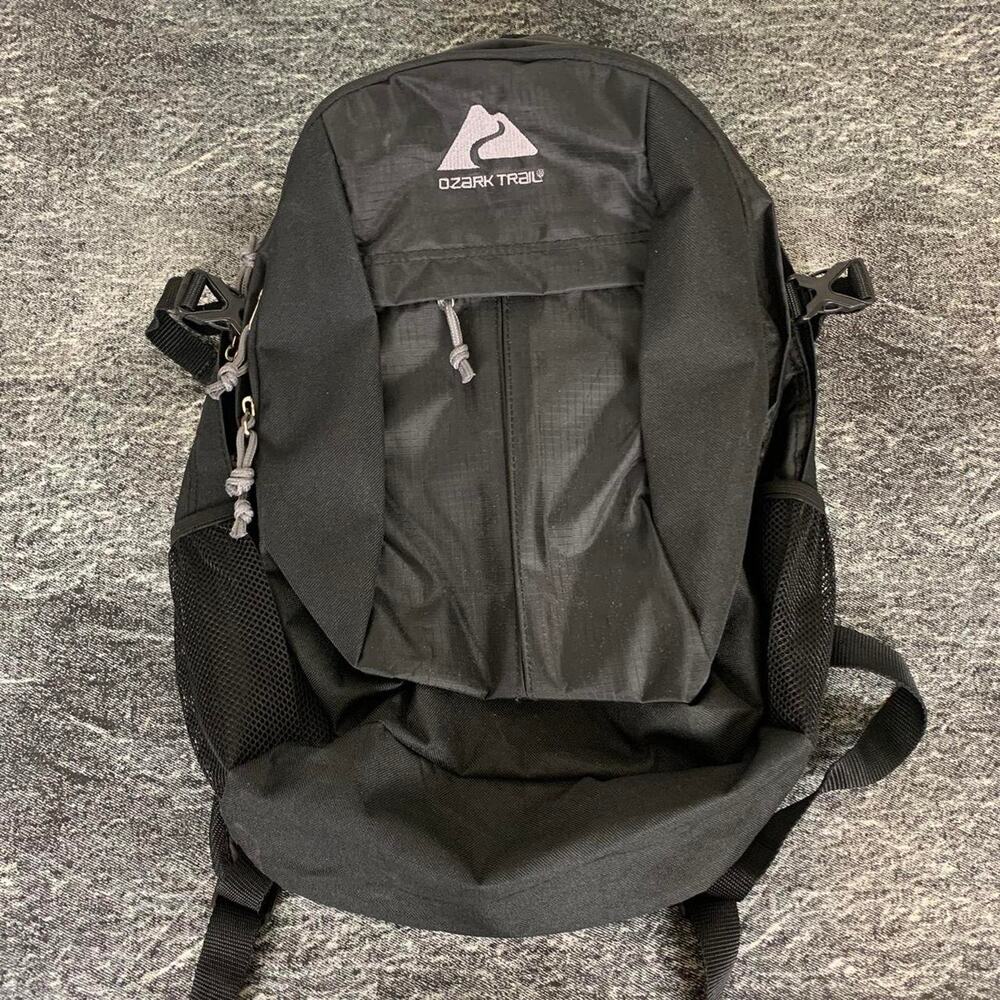 Ozark trail black outdoor backpack